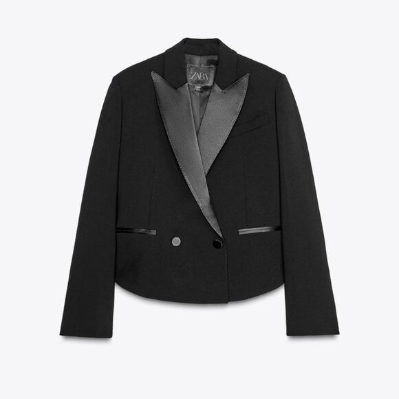 ZW COLLECTION LIMITED EDITION DOUBLE-BREASTED WOOL BLAZER, XS, NWT - Picture 1 of 7